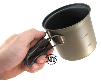 Evernew Titanium non-stick deep pot, 0.9L :: Pots :: Cooking :: Moontrail