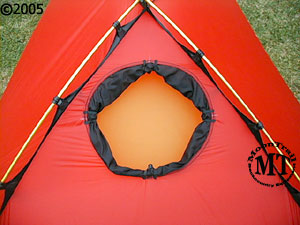 Hilleberg Jannu; 2-Person Mountaineering Tent; Model inside