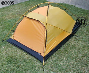 Hilleberg Jannu 2 person mountaineering tent, front view
