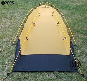 Hilleberg Jannu 2 person mountaineering tent, vent view