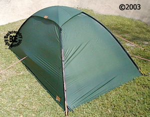 hilleberg unna 1 person mountaineering  tent: 3/4 view