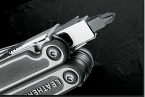 Leatherman Charge XTi Multi-Tool; View of Large Bit Driver
