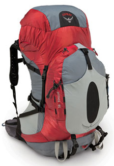 osprey atmos 65 size chart