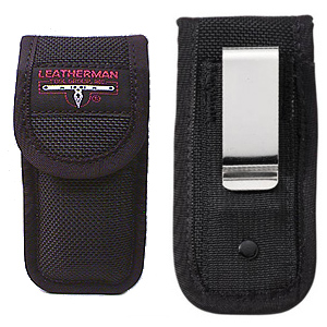 Sheath for PST series: Black Nylon - metal clip-on