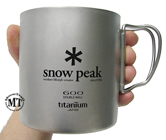 Snow Peak Titanium Double Wall Mug